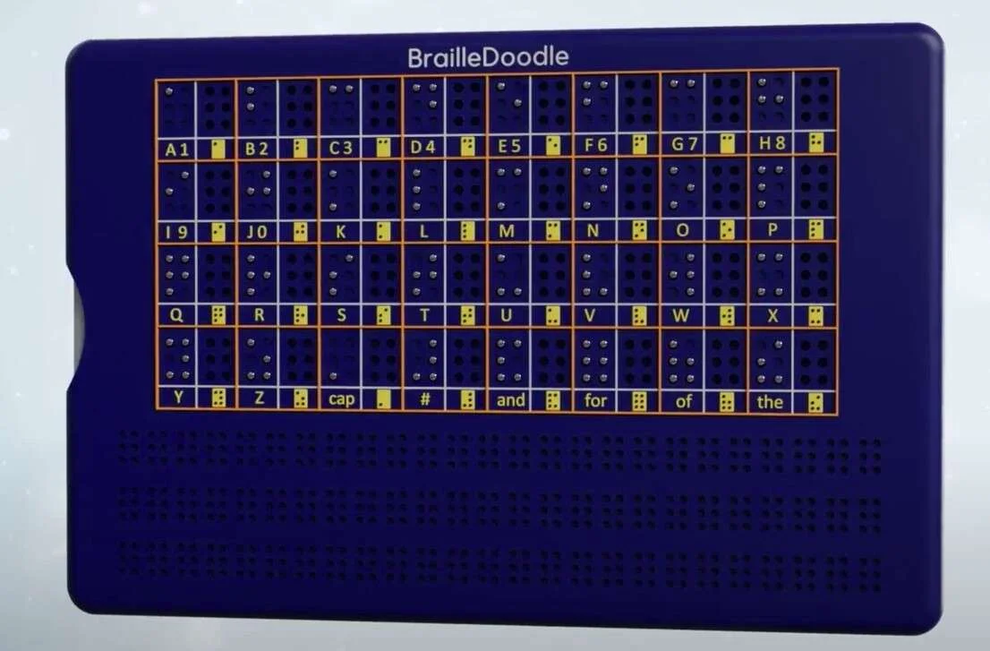 The braille learning side