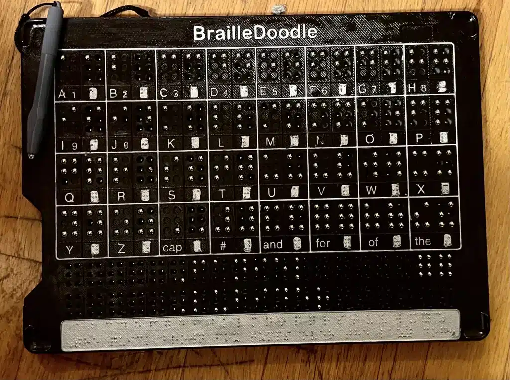 Tactile braille stickers - RCBU